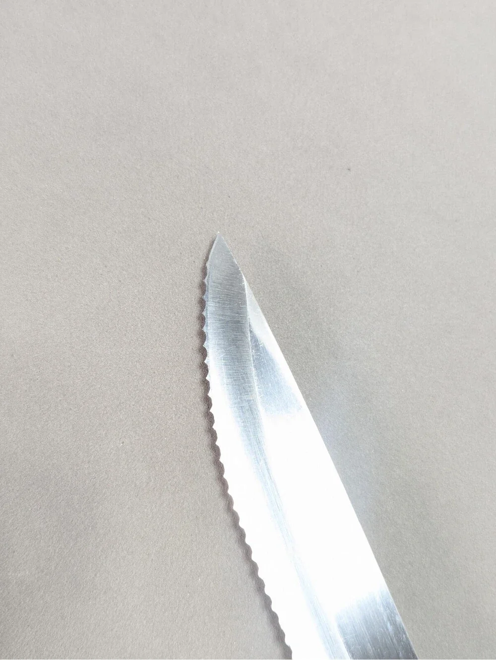VTG Cutco No. 1023 Carving Knife Brown Swirl Handle 9
